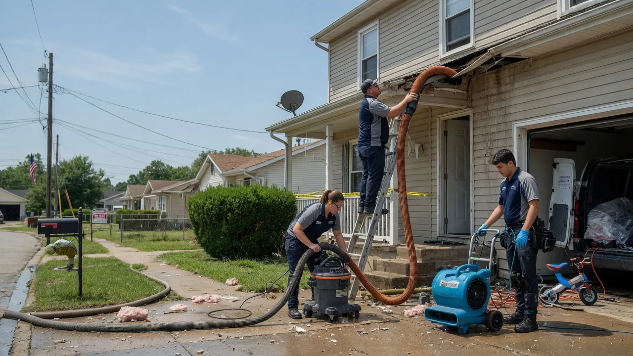 Water Damage Restoration in Townsville, NC near me